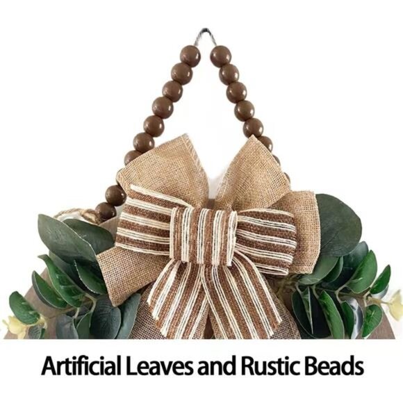 3D Welcome Sign Wooden Front Door Farmhouse Porch Decor Rustic Christmas Sign - Picture 2 of 8